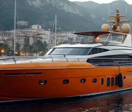 AI-generated yacht art - superyachts, sailing yachts, classic Riva runabouts. Photorealistic UHD marine wallpapers by Art by Innovation.