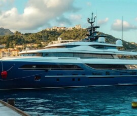 AI-generated yacht art - superyachts, sailing yachts, classic Riva runabouts. Photorealistic UHD marine wallpapers by Art by Innovation.