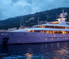 AI-generated yacht art - superyachts, sailing yachts, classic Riva runabouts. Photorealistic UHD marine wallpapers by Art by Innovation.