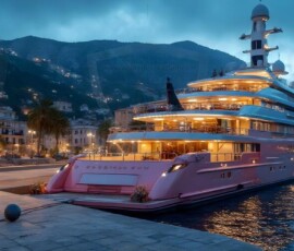 AI-generated yacht art - superyachts, sailing yachts, classic Riva runabouts. Photorealistic UHD marine wallpapers by Art by Innovation.