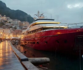 AI-generated yacht art - superyachts, sailing yachts, classic Riva runabouts. Photorealistic UHD marine wallpapers by Art by Innovation.