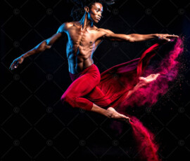 AI-generated abstract art of handsome men controlling swirling vortexes of colorful fluid and water in motion. Dynamic, surreal, vivid digital male art by Jeff Dupler.