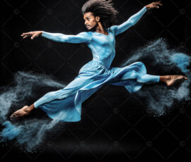 AI-generated abstract art of handsome men controlling swirling vortexes of colorful fluid and water in motion. Dynamic, surreal, vivid digital male art by Jeff Dupler.