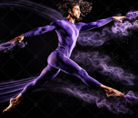 AI-generated abstract art of handsome men controlling swirling vortexes of colorful fluid and water in motion. Dynamic, surreal, vivid digital male art by Jeff Dupler.