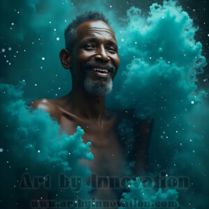 Beauty meets color in this stunning AI-generated abstract art collection. Handsome, shirtless men are enveloped from behind by vibrant, swirling translucent mists of color — inspired by the full spectrum of the rainbow, and the joyful palette of Pride. Each image combines photorealistic skin texture with surreal abstract color dynamics, creating a visual experience that is both deeply human and otherworldly. Created using AI, edited in Photoshop, by © Jeff Dupler | Art by Innovation | https://www.artbyinnovation.com
