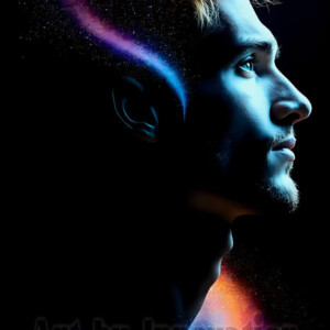 Beauty meets color in this stunning AI-generated abstract art collection. Handsome, shirtless men are enveloped from behind by vibrant, swirling translucent mists of color — inspired by the full spectrum of the rainbow, and the joyful palette of Pride. Each image combines photorealistic skin texture with surreal abstract color dynamics, creating a visual experience that is both deeply human and otherworldly. Created using AI, edited in Photoshop, by © Jeff Dupler | Art by Innovation | https://www.artbyinnovation.com