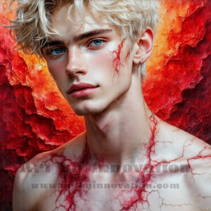 AI-generated abstract art of handsome men emerging from classic oil painting canvases — art imitating life. Surreal, stunning digital art concept by Jeff Dupler.