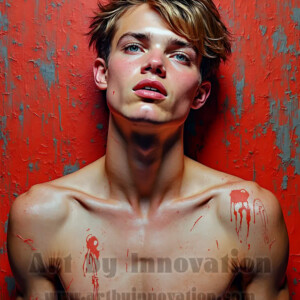 Art imitating life — and life imitating art. This AI-generated abstract concept collection features handsome men breaking the fourth wall of the canvas itself, emerging from classic oil paintings as their faces and forms come alive while their bodies remain painted on the wall. A profound meditation on the connection between creative expression and human experience — and a stunning visual achievement. Created using AI, edited in Photoshop, by © Jeff Dupler | Art by Innovation | https://www.artbyinnovation.com