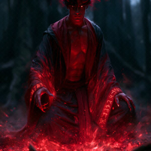 AI-generated hot sexy male demon art handsome succubus demons with dark wings emerging from the ruins of hell. Dark & Legendary Collection. 240+ images by Jeff Dupler.