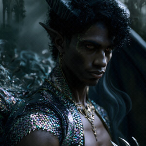 AI-generated hot sexy male demon art handsome succubus demons with dark wings emerging from the ruins of hell. Dark & Legendary Collection. 240+ images by Jeff Dupler.