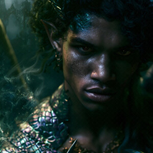 AI-generated hot sexy male demon art handsome succubus demons with dark wings emerging from the ruins of hell. Dark & Legendary Collection. 240+ images by Jeff Dupler.