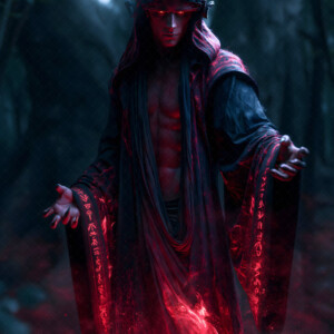 AI-generated hot sexy male demon art handsome succubus demons with dark wings emerging from the ruins of hell. Dark & Legendary Collection. 240+ images by Jeff Dupler.