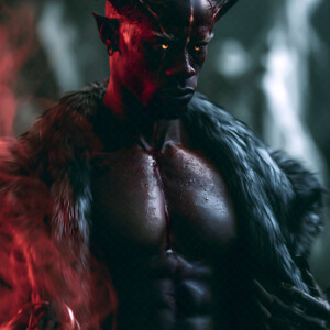 AI-generated hot sexy male demon art handsome succubus demons with dark wings emerging from the ruins of hell. Dark & Legendary Collection. 240+ images by Jeff Dupler.