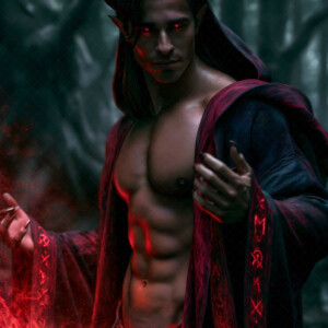AI-generated hot sexy male demon art handsome succubus demons with dark wings emerging from the ruins of hell. Dark & Legendary Collection. 240+ images by Jeff Dupler.