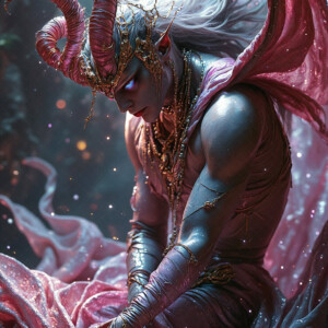AI-generated hot sexy male demon art — handsome succubus demons with dark wings emerging from the ruins of hell. Dark & Legendary Collection. 240+ images by Jeff Dupler.