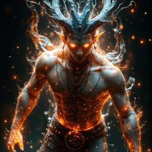 AI-generated hot sexy male demon art — handsome succubus demons with dark wings emerging from the ruins of hell. Dark & Legendary Collection. 240+ images by Jeff Dupler.