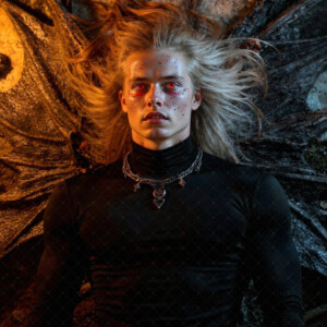 AI-generated Vampire Lestat art handsome reimaginings of the legendary vampire Lestat de Lioncourt from Anne Rice's chronicles. Dark fantasy digital art by Jeff Dupler.