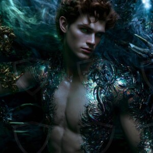 Discover AI-generated elemental mage art handsome male fire, ice, lightning, and earth mages wielding raw magical power in stunning fantasy battle scenes. UHD digital art.