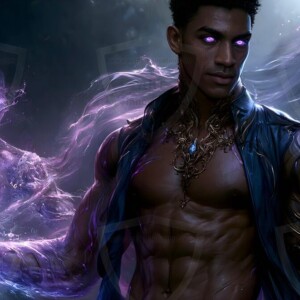 Discover AI-generated elemental mage art handsome male fire, ice, lightning, and earth mages wielding raw magical power in stunning fantasy battle scenes. UHD digital art.