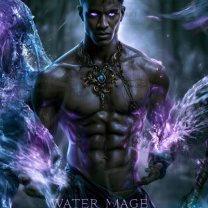 Discover AI-generated elemental mage art handsome male fire, ice, lightning, and earth mages wielding raw magical power in stunning fantasy battle scenes. UHD digital art.