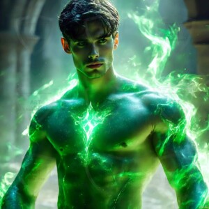 Discover AI-generated elemental mage art — handsome male fire, ice, lightning, and earth mages wielding raw magical power in stunning fantasy battle scenes. UHD digital art.