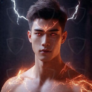Discover AI-generated elemental mage art — handsome male fire, ice, lightning, and earth mages wielding raw magical power in stunning fantasy battle scenes. UHD digital art.