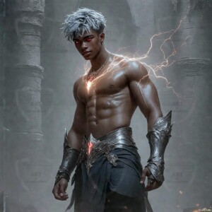Discover AI-generated elemental mage art — handsome male fire, ice, lightning, and earth mages wielding raw magical power in stunning fantasy battle scenes. UHD digital art.