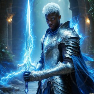 Discover AI-generated elemental mage art — handsome male fire, ice, lightning, and earth mages wielding raw magical power in stunning fantasy battle scenes. UHD digital art.