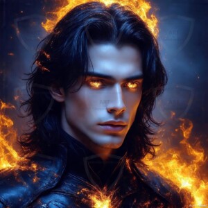 Discover AI-generated elemental mage art — handsome male fire, ice, lightning, and earth mages wielding raw magical power in stunning fantasy battle scenes. UHD digital art.