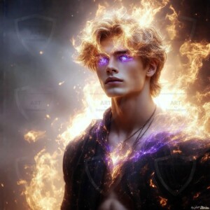 Discover AI-generated elemental mage art — handsome male fire, ice, lightning, and earth mages wielding raw magical power in stunning fantasy battle scenes. UHD digital art.