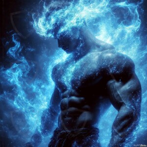 Discover AI-generated elemental mage art — handsome male fire, ice, lightning, and earth mages wielding raw magical power in stunning fantasy battle scenes. UHD digital art.