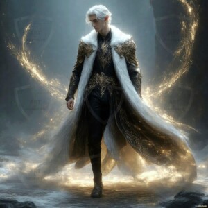 Discover AI-generated elemental mage art — handsome male fire, ice, lightning, and earth mages wielding raw magical power in stunning fantasy battle scenes. UHD digital art.