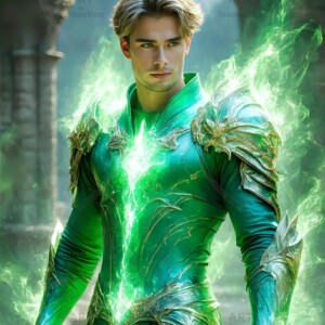 Discover AI-generated elemental mage art — handsome male fire, ice, lightning, and earth mages wielding raw magical power in stunning fantasy battle scenes. UHD digital art.