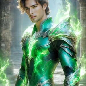 Discover AI-generated elemental mage art — handsome male fire, ice, lightning, and earth mages wielding raw magical power in stunning fantasy battle scenes. UHD digital art.
