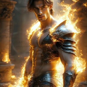Discover AI-generated elemental mage art — handsome male fire, ice, lightning, and earth mages wielding raw magical power in stunning fantasy battle scenes. UHD digital art.