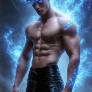 Discover AI-generated elemental mage art — handsome male fire, ice, lightning, and earth mages wielding raw magical power in stunning fantasy battle scenes. UHD digital art.