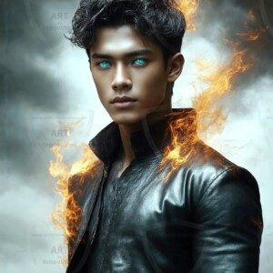 Discover AI-generated elemental mage art — handsome male fire, ice, lightning, and earth mages wielding raw magical power in stunning fantasy battle scenes. UHD digital art.