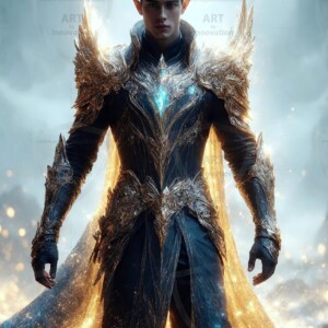Discover AI-generated elemental mage art — handsome male fire, ice, lightning, and earth mages wielding raw magical power in stunning fantasy battle scenes. UHD digital art.