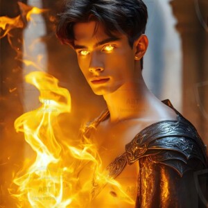 Discover AI-generated elemental mage art — handsome male fire, ice, lightning, and earth mages wielding raw magical power in stunning fantasy battle scenes. UHD digital art.