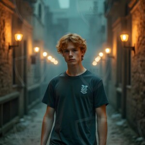 Explore AI-generated House Ravenclaw art handsome shirtless wizards from the raven house of Hogwarts summoning massive protective ravens. Fantasy wizard school digital art.