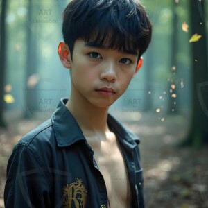 Explore AI-generated House Ravenclaw art handsome shirtless wizards from the raven house of Hogwarts summoning massive protective ravens. Fantasy wizard school digital art.