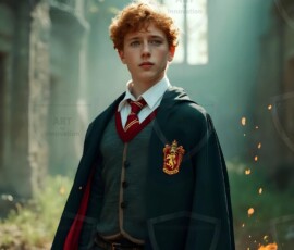 AI-generated wizards of the lion house handsome shirtless mages of the wizard academy conjuring great white lions in cinematic UHD fantasy art.