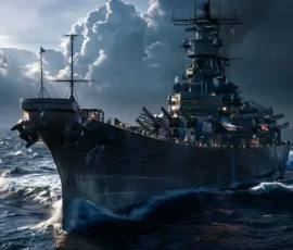 AI-generated military ship art - aircraft carriers, destroyers, submarines, WWII battleships. Photorealistic UHD naval wallpapers by Art by Innovation. AI-generated military ship art - aircraft carriers, destroyers, submarines, WWII battleships. Photorealistic UHD naval wallpapers by Art by Innovation.