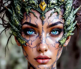 AI-generated young dragon princesses bonded to magnificent dragons — fierce riders, dragon mothers, and princess-and-hatchling moments across cinematic fantasy worlds. Beautiful young dragon princess standing with her magnificent dragon companion in a fantasy setting, AI-generated art by Art by Innovation
