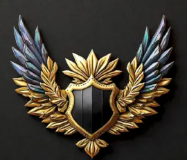 AI-generated logo design artwork — metallic, winged, simple, and connecting hands logo concepts in UHD by Art by Innovation AI-generated logo design artwork — metallic, winged, simple, and connecting hands logo concepts in UHD by Art by Innovation