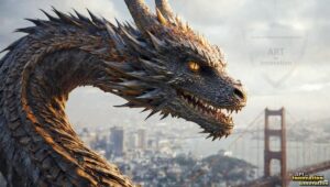 Dragons Art – 16×9 #0166
