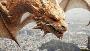 Dragons Art – 16×9 #0178