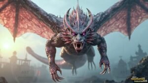 Dragons Art – 16×9 #0196