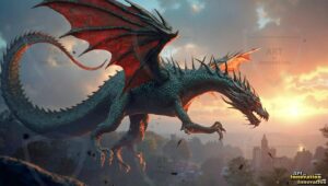 Dragons Art – 16×9 #0216