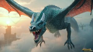 Dragons Art – 16×9 #0226